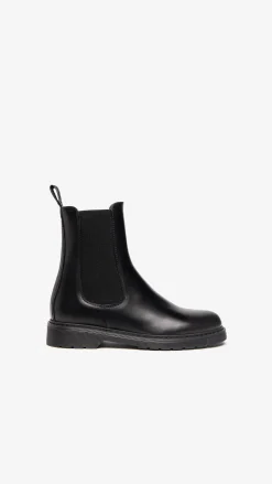 Stivaletti Chelsea Donna Pelle Nero