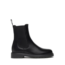 Stivaletti Chelsea Donna Pelle Nero