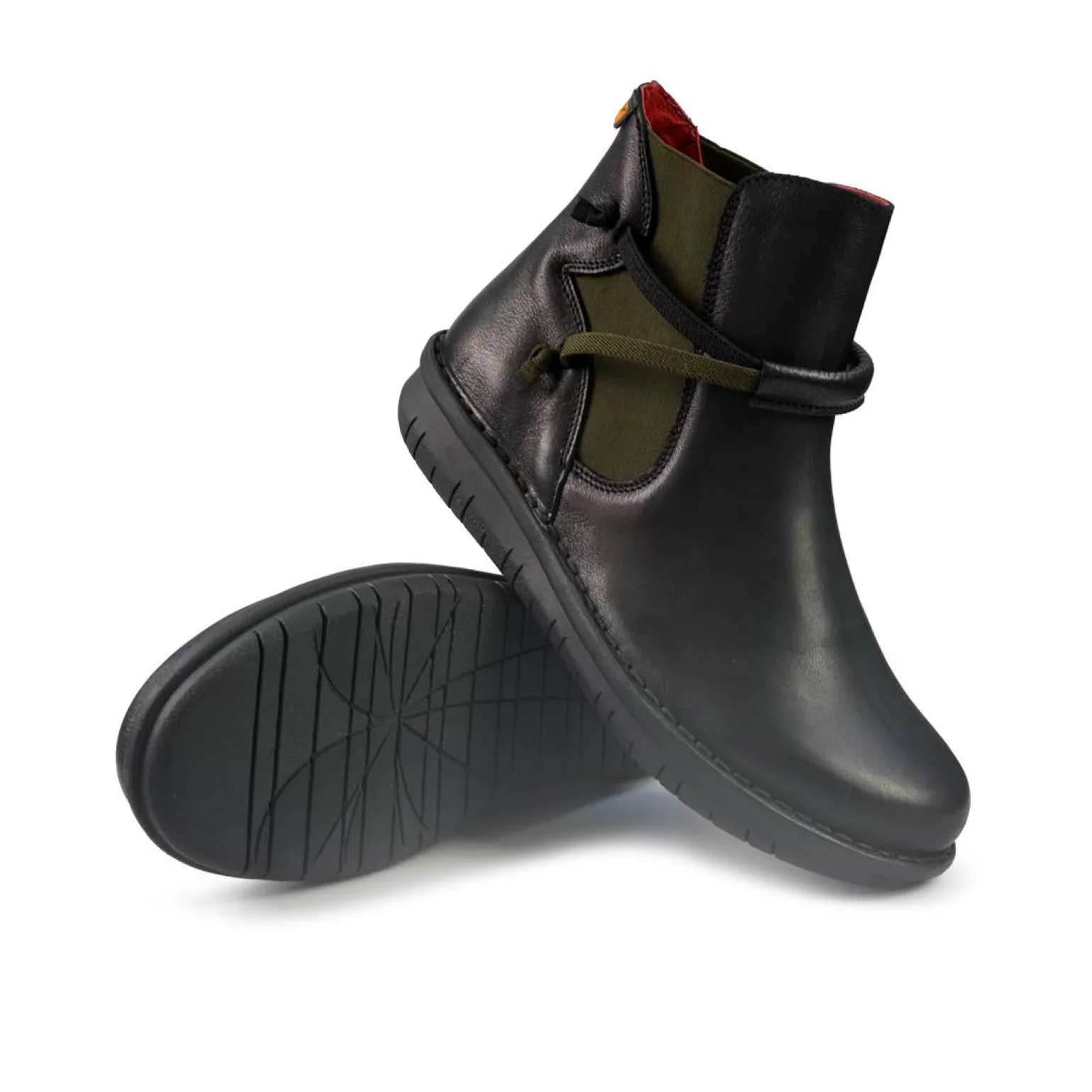 Stivaletti Chelsea Donna Pelle Nero
