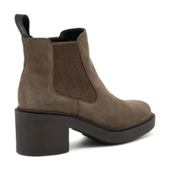 Stivaletti Chelsea Donna Camoscio Torba