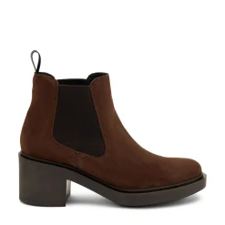 Stivaletti Donna Camoscio Marrone