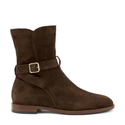 Stivaletti Donna Camoscio Marrone