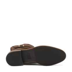 Stivaletti Donna Camoscio Marrone
