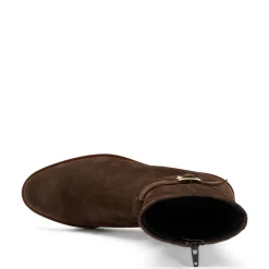 Stivaletti Donna Camoscio Marrone