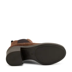 Stivaletti Donna Camoscio Marrone