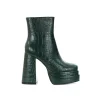 Stivaletti Donna in Cocco Verde