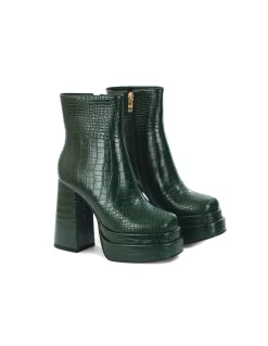 Stivaletti Donna in Cocco Verde