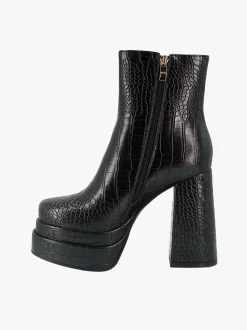 Stivaletti Donna in Cocco Nero