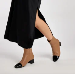 Stivaletti Donna Pelle Bicolore