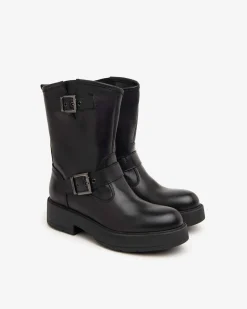 Stivaletti Donna  Pelle Nero