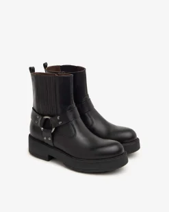 Stivaletti Donna  Pelle Nero