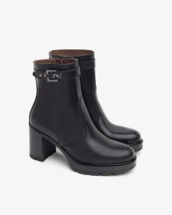 Stivaletti Donna  Pelle Nero