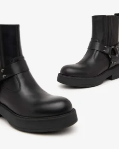 Stivaletti Donna  Pelle Nero