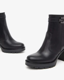 Stivaletti Donna  Pelle Nero