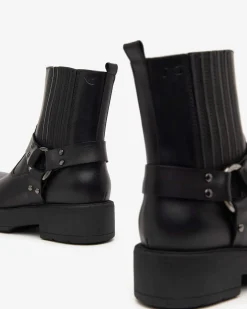 Stivaletti Donna  Pelle Nero