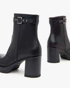Stivaletti Donna  Pelle Nero