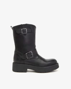 Stivaletti Donna Pelle Nero