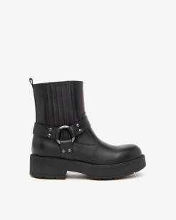 Stivaletti Donna  Pelle Nero