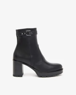 Stivaletti Donna  Pelle Nero