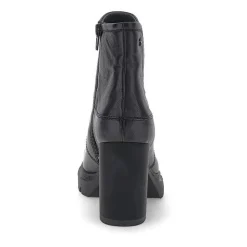 Stivaletti Donna Tacco Alto in Pelle Nero
