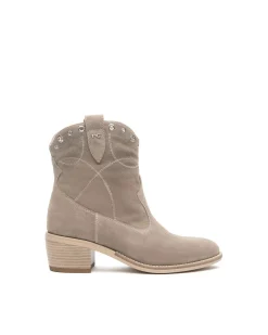 Stivaletti Donna Tex in Camoscio Creta