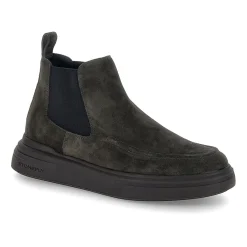 Stivaletti Uomo Chelsea in Camoscio Grigio