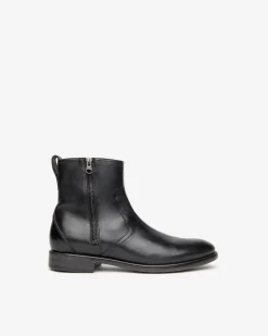Stivaletti Uomo in Pelle Nero