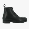 Stivaletti Uomo Oxford in Pelle Nero