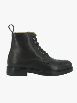 Stivaletti Uomo Oxford in Pelle Marrone