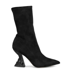 Stivaletto Donna Elasticizzato Nero