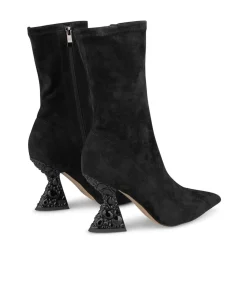 Stivaletto Donna Elasticizzato Nero