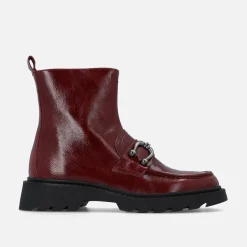 Stivaletto in Pelle con Morsetto