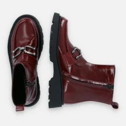 Stivaletto in Pelle con Morsetto