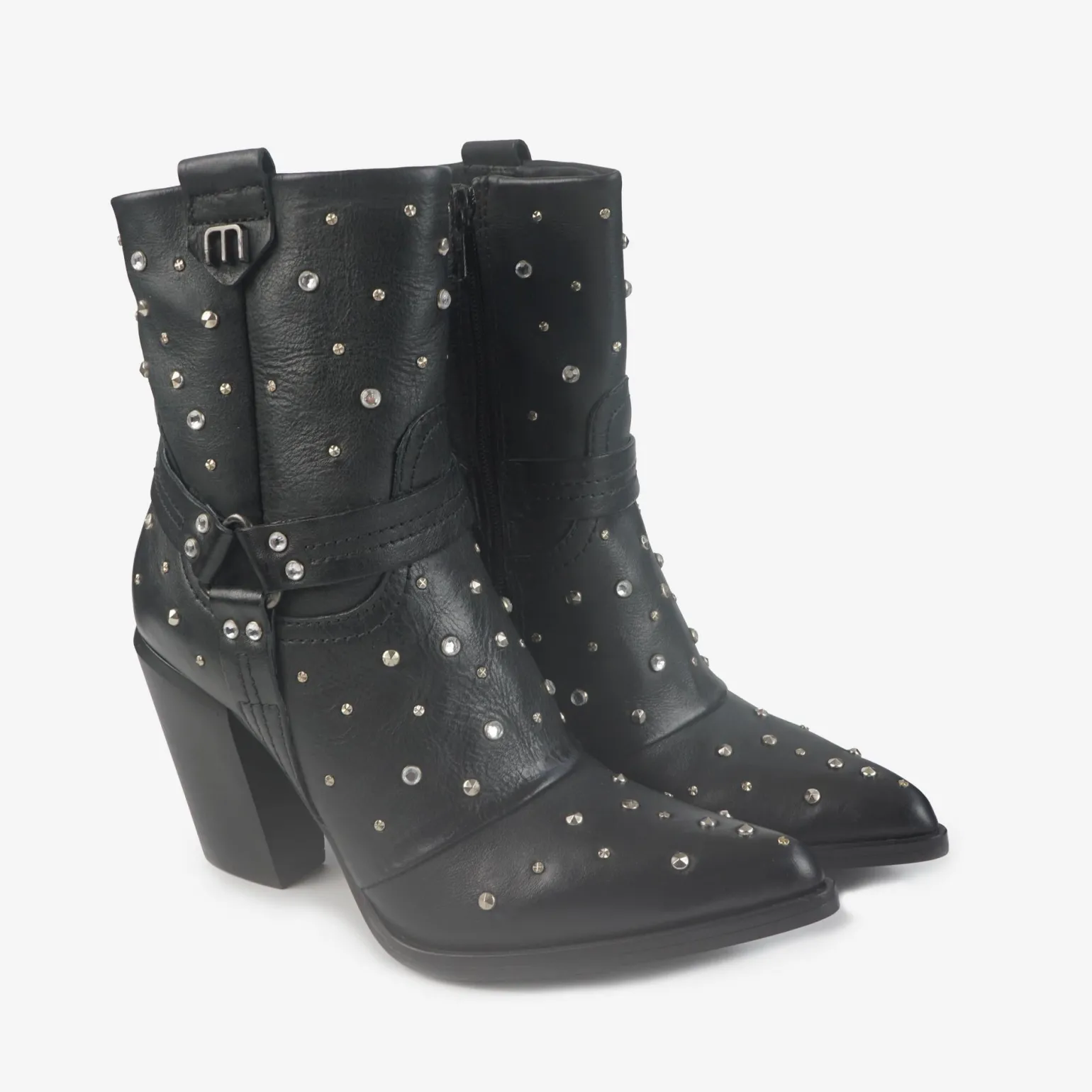 Stivaletto Texano con Borchie