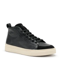 Stivaletto Uomo Lacci Pelle Nero