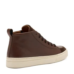 Stivaletto Uomo Lacci Pelle Marrone