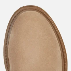 Stivali Donna Camoscio Beige