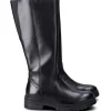 Stivali Donna in Pelle Nera