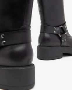Stivali Donna Pelle Nero