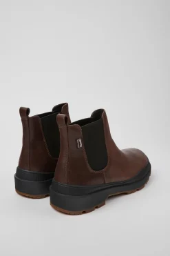 Stivlaetto Beatles Pelle Marrone