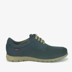 Stringata Bassa Uomo in Pelle Blu