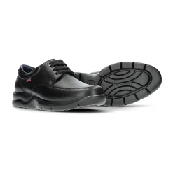 Stringate Uomo In Pelle Nero Confort
