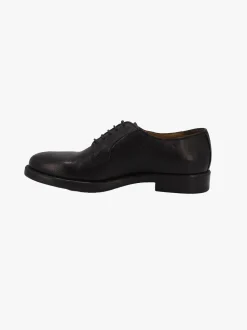 Stringate Uomo in Pelle Nera