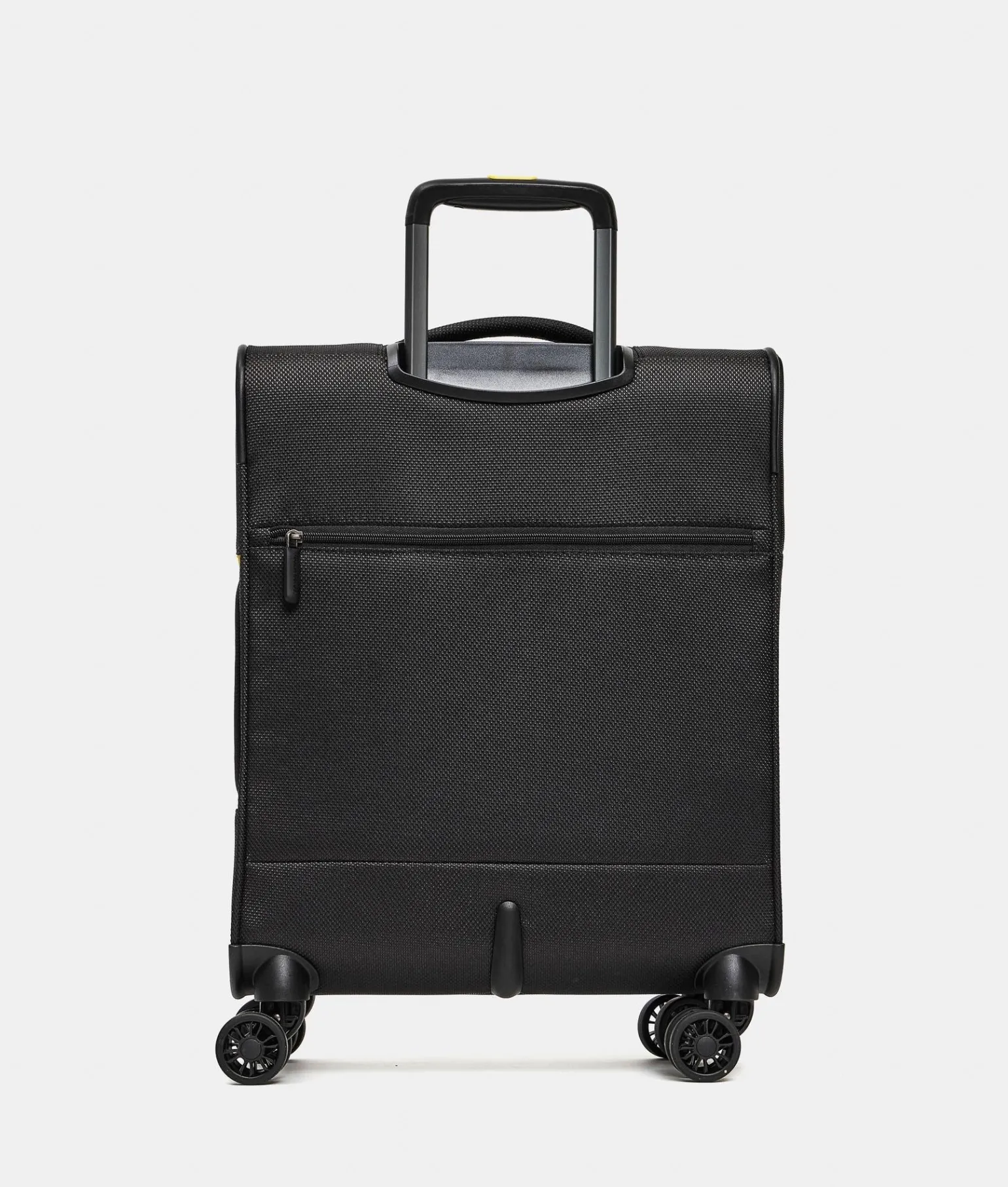 Trolley Bagaglio a Mano 4 Ruote in Tessuto Nero
