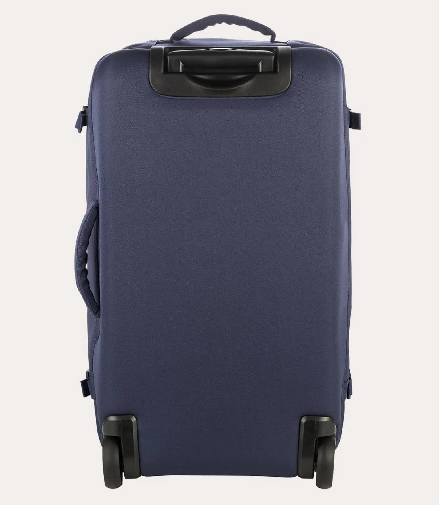 Trolley Medio Due Ruote in Tessuto Blu
