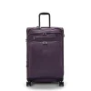 Trolley Medio Espandibile Quattro Ruote Viola