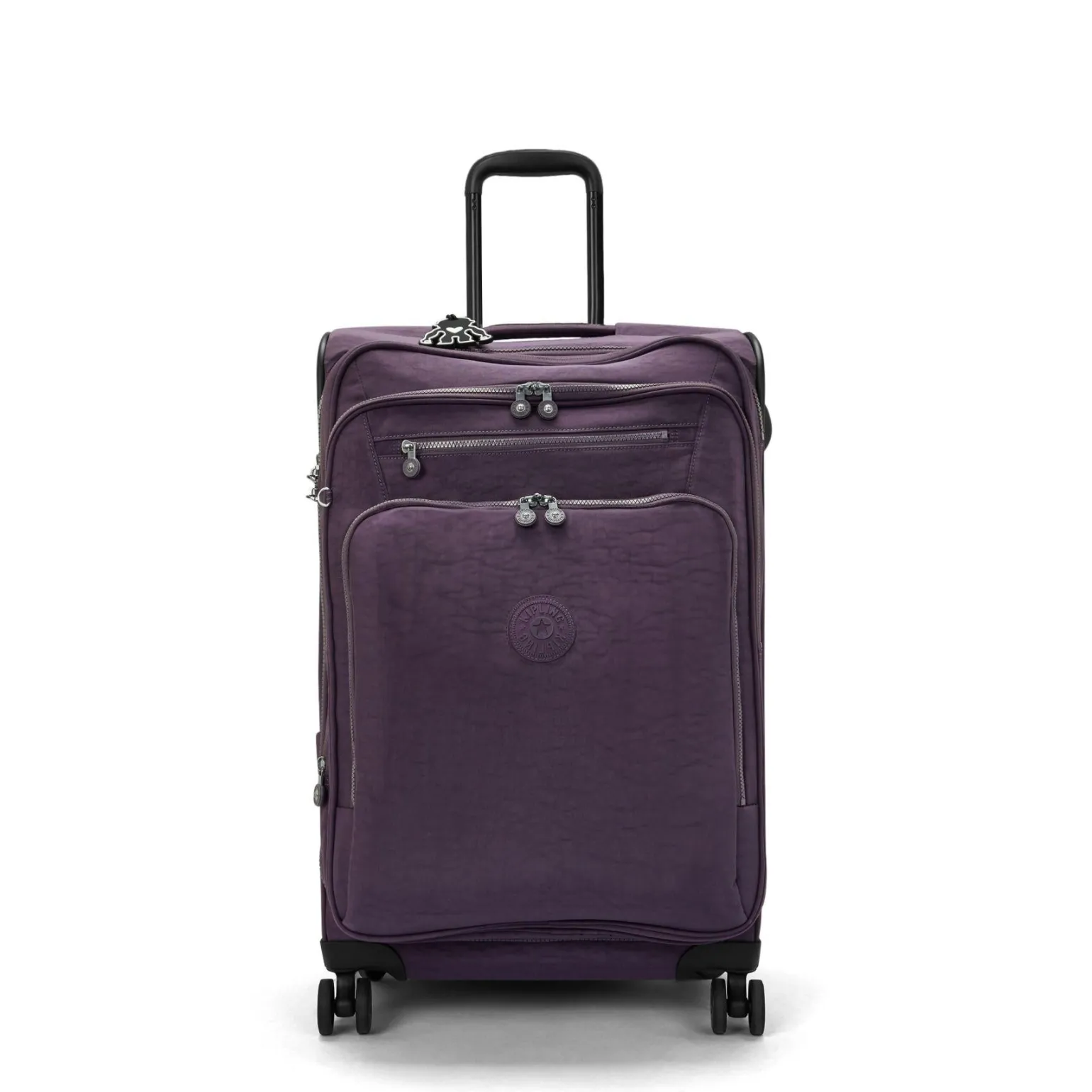 Trolley Medio Espandibile Quattro Ruote Viola