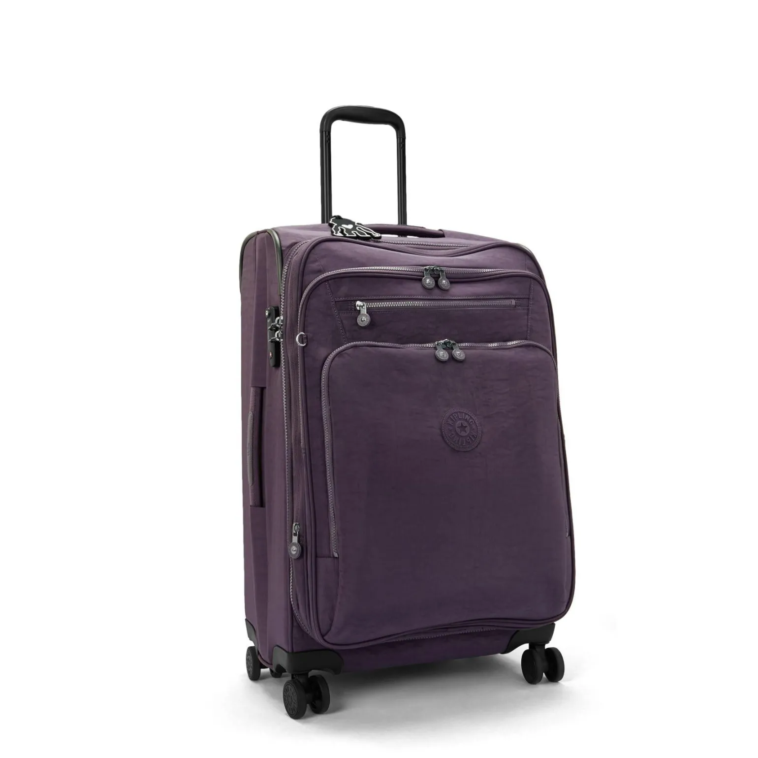 Trolley Medio Espandibile Quattro Ruote Viola