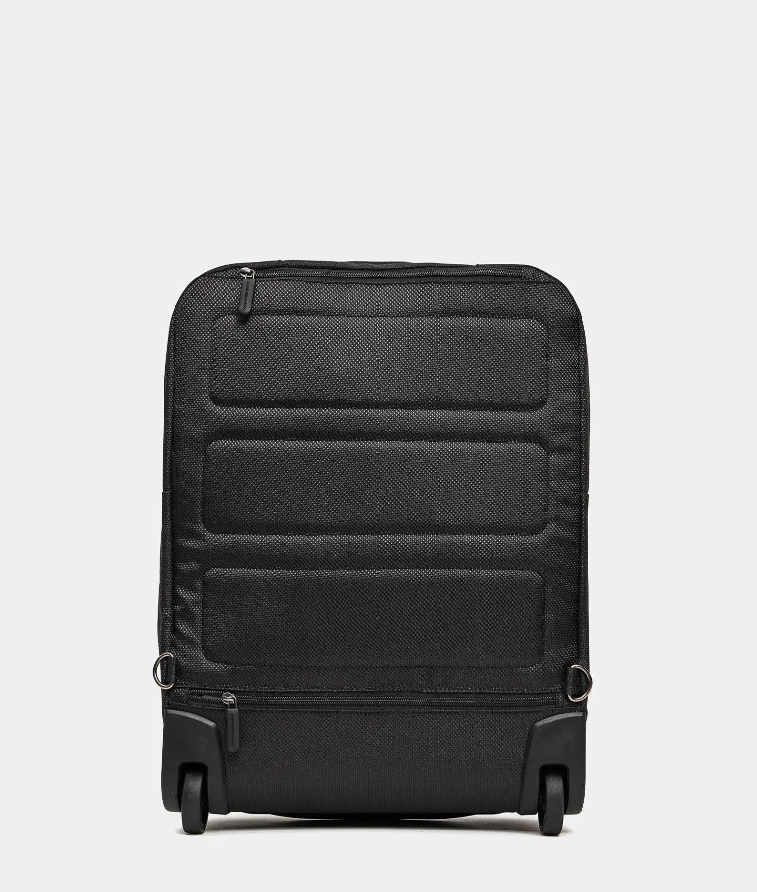 Trolley Zaino Bagaglio a Mano in Tessuto Nero
