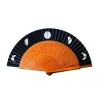 Ventaglio in Legno e Cotone Fantasia